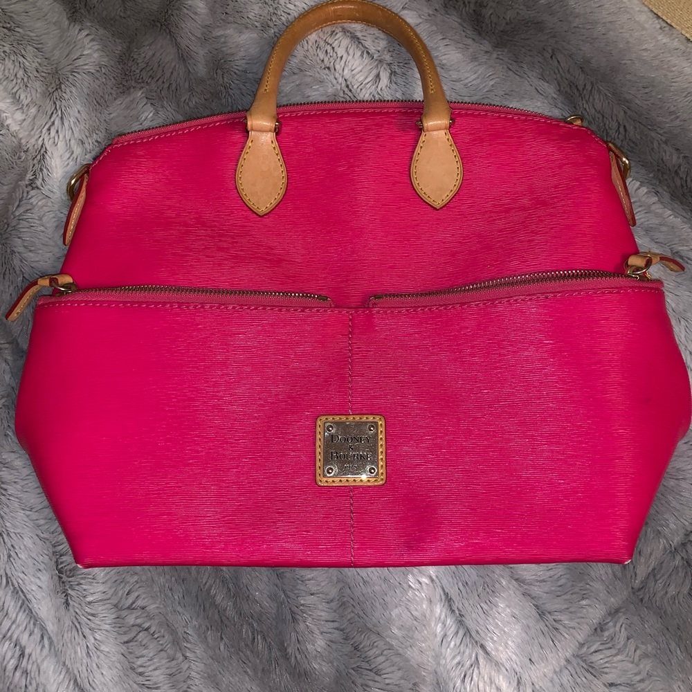 Hot pink dooney and bourke satchel!!